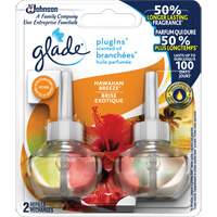 Glade&reg; PlugIns&reg; Scented Oil Refills, Hawaiian Breeze&reg;, Cartridge Maritime Industrial Rubber