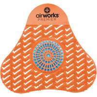 AirWorks&reg; Premier Urinal Screens with Block Maritime Industrial Rubber