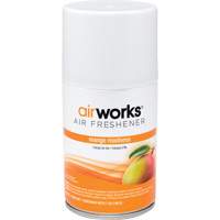 AirWorks&reg; Metered Air Fresheners, Mango Madness, Aerosol Can Maritime Industrial Rubber