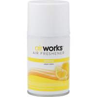 AirWorks&reg; Metered Air Fresheners, Sunburst, Aerosol Can Maritime Industrial Rubber