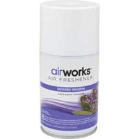 AirWorks&reg; Metered Air Fresheners, Lavender Meadow, Aerosol Can Maritime Industrial Rubber