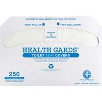 Health Gards&reg; Half-Fold Toilet Seat Covers Maritime Industrial Rubber