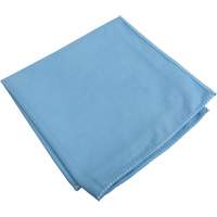 Specialty Glass & Mirror Suede Cloths, Microfibre, Blue Maritime Industrial Rubber