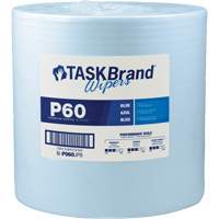 TaskBrand&reg; P60 Premium Series Wipers, All-Purpose, 13" L x 12" W Maritime Industrial Rubber