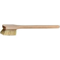 Brosse &agrave; chaudron &agrave; manche long, 20" l, Soies Tampico, Beige Maritime Industrial Rubber