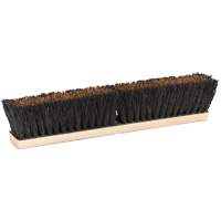 Push Broom Head, 36", Coarse/Medium, Tampico/Palmyra Bristles Maritime Industrial Rubber