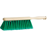 Counter Brush, 12-3/4" L, Polypropylene Bristles, Green Maritime Industrial Rubber