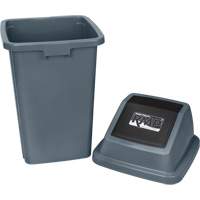 Poubelle, Plastique, 26 gal. US Maritime Industrial Rubber