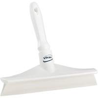 Raclette ultra hygi&eacute;nique pour paillasse, 10", Blanc Maritime Industrial Rubber