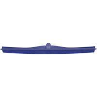 Raclette simple ultra hygi&eacute;nique, 24", Lame Droit Maritime Industrial Rubber