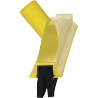 Fixed Head Foam Blade Squeegee, 16", Yellow Maritime Industrial Rubber