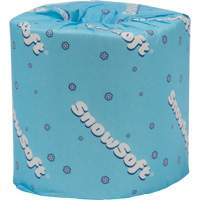 Snow Soft Premium Toilet Paper, 2 Ply, 500 Sheets/Roll, 145' Length, White Maritime Industrial Rubber