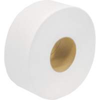 Snow Soft Premium JRT Toilet Paper, Jumbo Roll, 2 Ply, 1000' Length, White Maritime Industrial Rubber