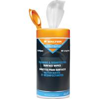 Disinfectant Cleaner Degreaser Surface Wipes, 12" x 5.5", 80 Count Maritime Industrial Rubber