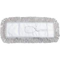 Dust Mop, Tie-On Style, Cotton, 60" L x 5" W Maritime Industrial Rubber