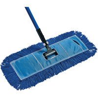 Economy Dust Mop, Slip On Style, Yarn, 18" L x 5" W Maritime Industrial Rubber