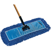 Economy Dust Mop, Slip On Style, Yarn, 18" L x 5" W Maritime Industrial Rubber