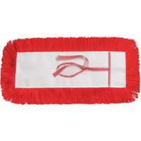 Static-H Dust Mop, Tie-On Style, Nylon, 48" L x 5" W Maritime Industrial Rubber