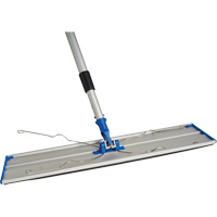 Static Attack Dust Mop Frame, 24", Aluminum Maritime Industrial Rubber
