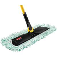 Hygen Fringed Dust Pad, Hook and Loop Style, Microfibre, 52" L x 9" W Maritime Industrial Rubber