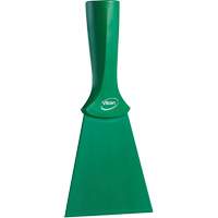 Grattoir en nylon avec poign&eacute;e filet&eacute;e, Vert, 4" la x 8" lo Maritime Industrial Rubber