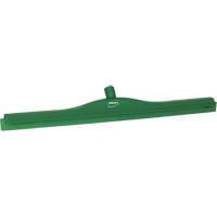 Raclette &agrave; lame double ultra hygi&eacute;nique, 28", Vert Maritime Industrial Rubber