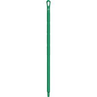 Ultra Hygiene Handle, Broom/Brush/Pad Holder/Scraper/Squeegee, Green, Standard, 40" L Maritime Industrial Rubber