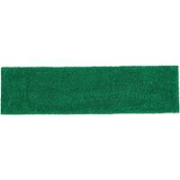 Adaptable Flat Mop Pad, Finishing, Microfibre, 5-1/2" x 19-1/2" Maritime Industrial Rubber