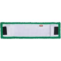 Adaptable Flat Mop Pad, Finishing, Microfibre, 5-1/2" x 19-1/2" Maritime Industrial Rubber