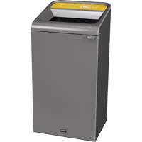 Conteneur pour d&eacute;chets de bidon Configure, Vrac/Bord de rue/De bureau, Acier, 23 gal. US Maritime Industrial Rubber