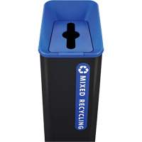 Bac de recyclage mixte Sustain, Vrac, Plastique, 15 gal. US Maritime Industrial Rubber