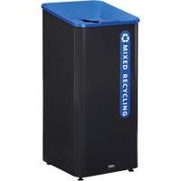 Bac de recyclage mixte Sustain, Vrac, Plastique, 23 gal. US Maritime Industrial Rubber
