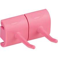 Double Hook Module for Hygienic Wall Bracket Maritime Industrial Rubber