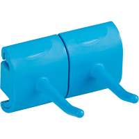 Double Hook Module for Hygienic Wall Bracket Maritime Industrial Rubber
