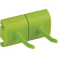 Double Hook Module for Hygienic Wall Bracket Maritime Industrial Rubber