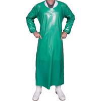 Top Dog 6 Mil. Gown, X-Large, Green, Polyurethane Maritime Industrial Rubber