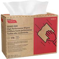 Pro Tuff-Job&reg; High Performance Spunlace Wipers, All-Purpose, 12-1/2" L x 9-1/4" W Maritime Industrial Rubber