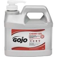 Hand Cleaner, Gel/Pumice, 1.89 L, Pump Bottle, Cherry Maritime Industrial Rubber