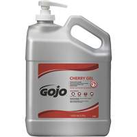 Hand Cleaner, Gel/Pumice, 4.5 L, Pump Bottle, Cherry Maritime Industrial Rubber