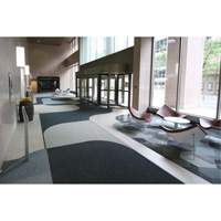 Supreme Knob Entrance Matting, Wiper/Scraper, 3-1/2' x 6' x 7/16", Charcoal Maritime Industrial Rubber