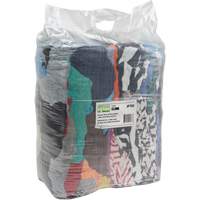Chiffons fabriqu&eacute;s &agrave; partir de mat&eacute;riaux recycl&eacute;s, Coton, M&eacute;lange de couleurs, 25 lb Maritime Industrial Rubber