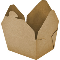 Kraft Take Out Food Containers, Corrugated, Rectangular Maritime Industrial Rubber