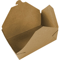 Kraft Take Out Food Containers, Corrugated, Rectangular Maritime Industrial Rubber