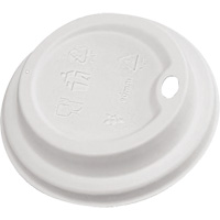 Compostable White Dome Sip Lids Maritime Industrial Rubber