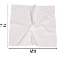 Washable Cleaning Cloths, Microfibre, White Maritime Industrial Rubber