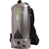 Ergo Pro Cordless Backpack Vacuum, 2 US Gal. (7.57 Litres) Maritime Industrial Rubber