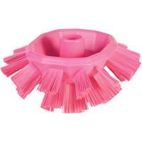 UST Tank Brush, Stiff Bristles, 7-1/2" Long, Pink Maritime Industrial Rubber