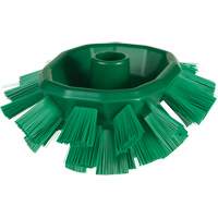 Brosse UST pour cuves, Soies Ferme, Longueur de 7-1/2", Vert Maritime Industrial Rubber