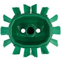 Brosse UST pour cuves, Soies Ferme, Longueur de 7-1/2", Vert Maritime Industrial Rubber