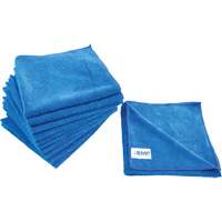 Dusting and Cleaning Cloth, Microfibre, Blue Maritime Industrial Rubber